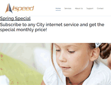 Tablet Screenshot of ispeed.net